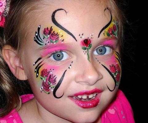 Butterfly Princess Party Face Painting