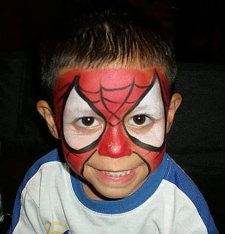 Super Hero Face Painting
