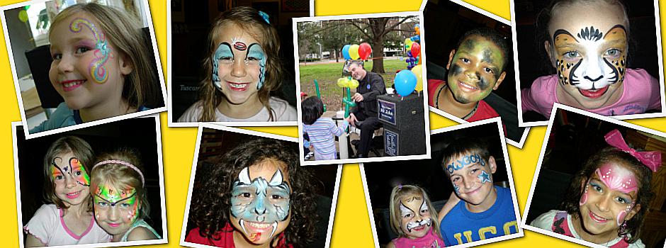 Painted Faces and Balloon Art