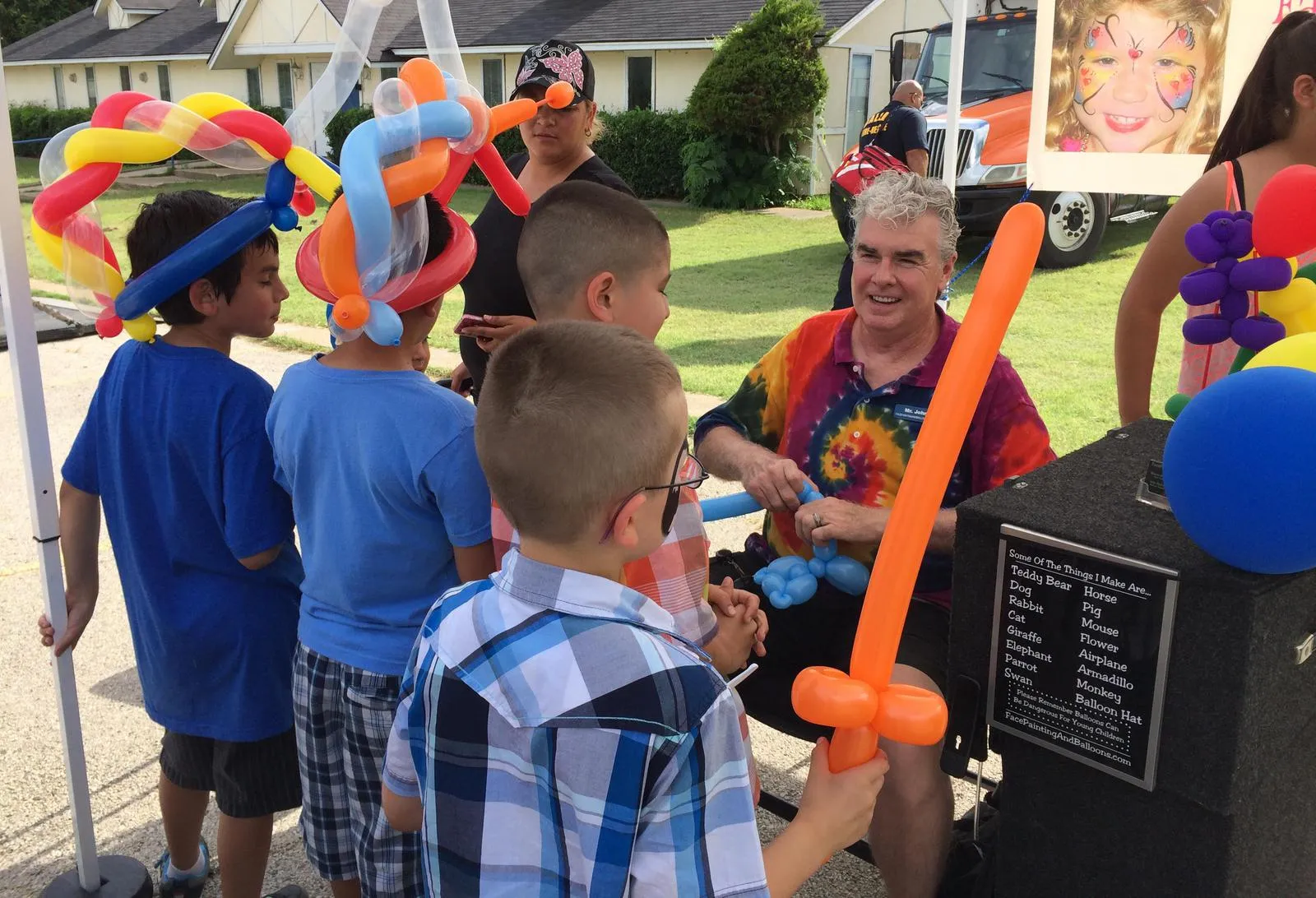 Balloon Hats and Swords